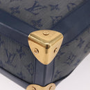 LOUIS VUITTON Monogram Denim Soft Trunk Bag Blue M44723 LV Auth 187612SAM-16