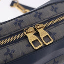 LOUIS VUITTON Monogram Denim Soft Trunk Bag Blue M44723 LV Auth 187612SAM-20
