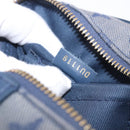 LOUIS VUITTON Monogram Denim Soft Trunk Bag Blue M44723 LV Auth 187612SAM-11