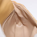 CHANEL Waist bag Satin Gold CC Auth 187614SAM-21