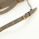 Valextra Isidide Hand Bag Leather 2way Beige Gold Auth 187616SM-15