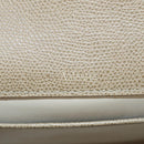Valextra Isidide Hand Bag Leather 2way Beige Gold Auth 187616SM-24