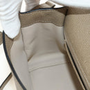 Valextra Isidide Hand Bag Leather 2way Beige Gold Auth 187616SM-26