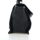 Chrome Hearts CH Cross Hand Bag Leather Black Silver Auth 187617SM-5