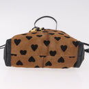 BURBERRY Shoulder Bag Harako leather Brown Gold Auth 187618A-6