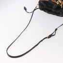 BURBERRY Shoulder Bag Harako leather Brown Gold Auth 187618A-8