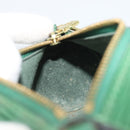 LOUIS VUITTON Epi Soufflot Pouch Green LV Auth 187622-19