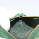 LOUIS VUITTON Epi Soufflot Pouch Green LV Auth 187622-20