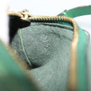 LOUIS VUITTON Epi Soufflot Pouch Green LV Auth 187622-12