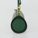 LOUIS VUITTON Epi Soufflot Pouch Green LV Auth 187622-3