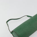 LOUIS VUITTON Epi Soufflot Pouch Green LV Auth 187622-8