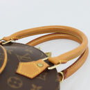 LOUIS VUITTON Monogram Ellipse PM Hand Bag M51127 LV Auth 187623V-8