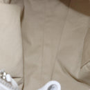 Chloe Paddington Hand Bag Leather White Gold Silver Auth 187633V-19