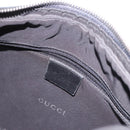 GUCCI Shoulder Bag Leather Black Silver 001 3341 Auth 187636-10