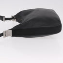 GUCCI Shoulder Bag Leather Black Silver 001 3341 Auth 187636-4