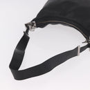 GUCCI Shoulder Bag Leather Black Silver 001 3341 Auth 187636-7
