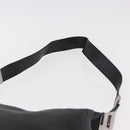 GUCCI Shoulder Bag Leather Black Silver 001 3341 Auth 187636-14