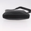 GUCCI Shoulder Bag Leather Black Silver 001 3341 Auth 187636-5