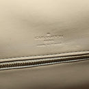 LOUIS VUITTON Monogram Vernis Mercer Boston Bag Beige M91000 LV Auth 187638-23