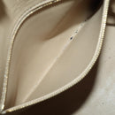 LOUIS VUITTON Monogram Vernis Mercer Boston Bag Beige M91000 LV Auth 187638-25