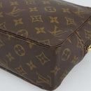 LOUIS VUITTON Monogram Trousse Toilette 28 Clutch Bag M47522 LV Auth 187639-10