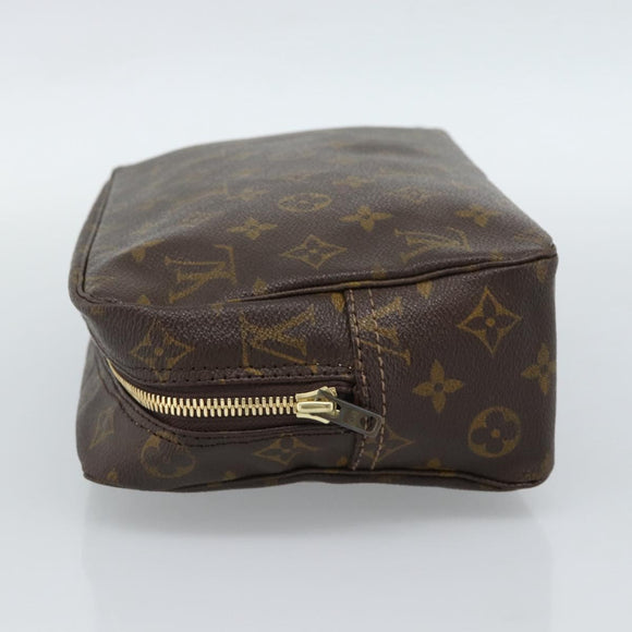 LOUIS VUITTON Monogram Trousse Toilette 28 Clutch Bag M47522 LV Auth 187639