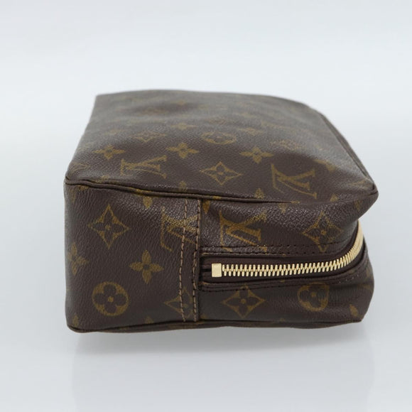 LOUIS VUITTON Monogram Trousse Toilette 28 Clutch Bag M47522 LV Auth 187639