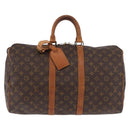 LOUIS VUITTON Monogram Keepall 45 Boston Bag M41428 LV Auth 187640-13