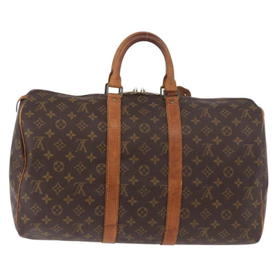 LOUIS VUITTON Monogram Keepall 45 Boston Bag M41428 LV Auth 187640 - 0