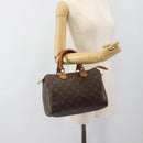 LOUIS VUITTON Monogram Speedy 25 Hand Bag M41528 LV Auth 187642-19