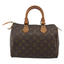 LOUIS VUITTON Monogram Speedy 25 Hand Bag M41528 LV Auth 187642-2