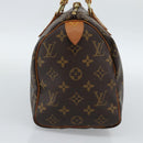 LOUIS VUITTON Monogram Speedy 25 Hand Bag M41528 LV Auth 187643A-3