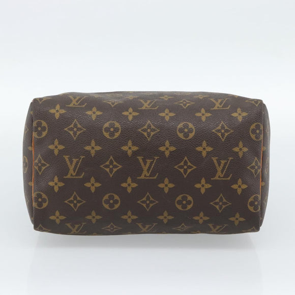 LOUIS VUITTON Monogram Speedy 25 Hand Bag M41528 LV Auth 187643A