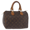 LOUIS VUITTON Monogram Speedy 25 Hand Bag M41528 LV Auth 187644-1