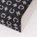 CELINE C Macadam Canvas Hand Bag Navy Auth 187648V-9