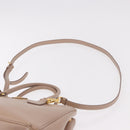 PRADA Galleria Hand Bag Safiano leather 2way Pink Gold Auth 187652V-16