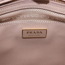 PRADA Galleria Hand Bag Safiano leather 2way Pink Gold Auth 187652V-24
