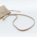 Miu Miu Shoulder Bag Leather Pink Gold Auth 187662-7