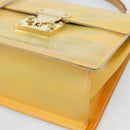 LOUIS VUITTON Monogram Vernis Spring Street Hand Bag Gris M91029 LV Auth 187663-14