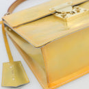LOUIS VUITTON Monogram Vernis Spring Street Hand Bag Gris M91029 LV Auth 187663-15