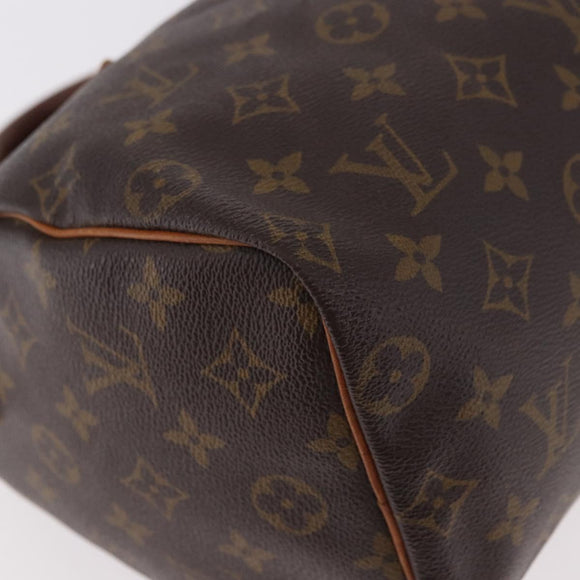 LOUIS VUITTON Monogram Speedy 25 Hand Bag M41528 LV Auth 187664