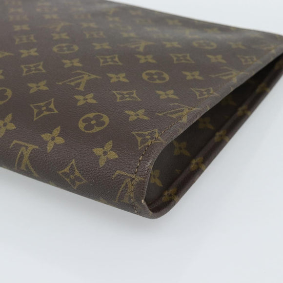 LOUIS VUITTON Monogram Posh Documents Briefcase M53457 LV Auth 187665