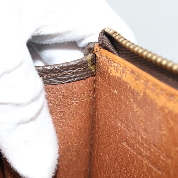 LOUIS VUITTON Monogram Posh Documents Briefcase M53457 LV Auth 187665