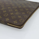 LOUIS VUITTON Monogram Posh Documents Briefcase M53457 LV Auth 187665-7
