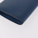 LOUIS VUITTON Epi Pochette Accessoires Pouch Blue M52985 LV Auth 187669-15