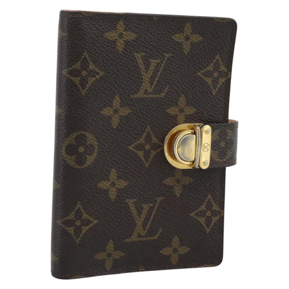 LOUIS VUITTON Monogram Agenda Koala PM Cover Pink R21013 LV Auth 187670