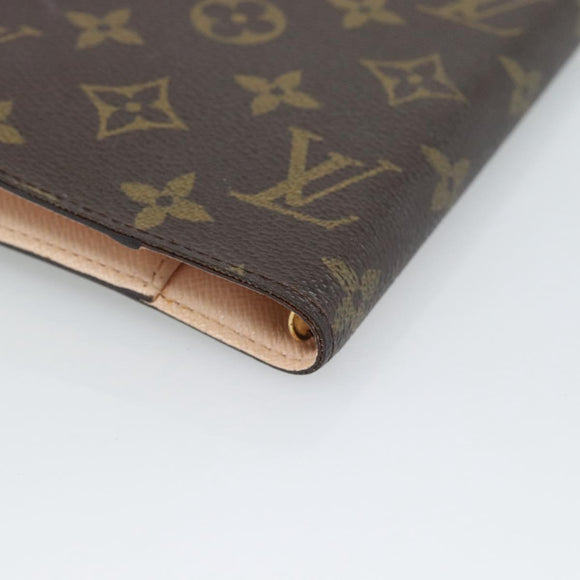 LOUIS VUITTON Monogram Agenda Koala PM Cover Pink R21013 LV Auth 187670