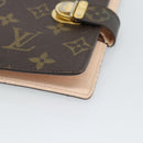 LOUIS VUITTON Monogram Agenda Koala PM Cover Pink R21013 LV Auth 187670-7