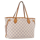 LOUIS VUITTON Damier Azur Neverfull PM Tote Bag N41362 LV Auth 187671-1