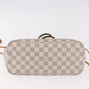 LOUIS VUITTON Damier Azur Neverfull PM Tote Bag N41362 LV Auth 187671-7